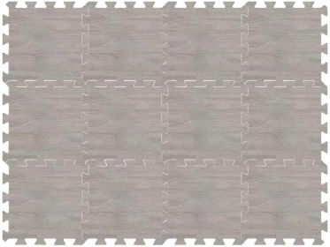 Skyweaver 12 Tiles Soft Non-Toxic Baby Play Mat for Floor EVA Foam Jigsaw Puzzle Play Mat, Interlocking Squares with 0.6inch for Babies