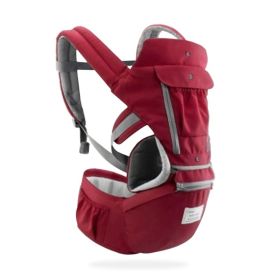 Multi-functional baby waist stool (Option: Red)